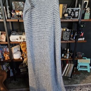 Threshold Black and White Knit Fabric